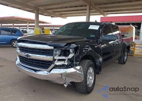 2018 Chevrolet Silverado 1500 1Lt from USA, damaged, VIN 3GCPCREC3JG614308